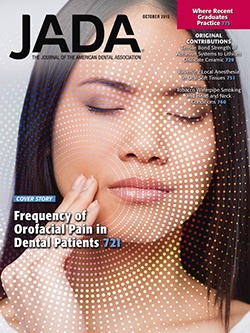 JADA Cover - Asian woman holding side of her mouth