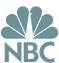 NBC Logo - Peacock above sans-serif type