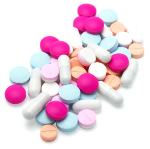 Assortment of migraine medications