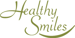 Healthy Smiles Logo - Olive green script type